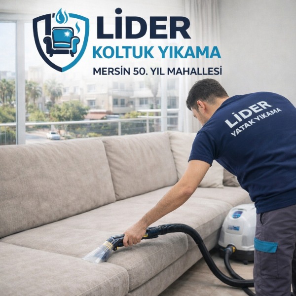 Mersin 50. Yıl Mahallesi Profesyonel Koltuk Yıkama Hizmeti