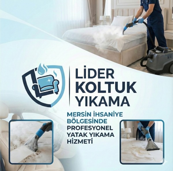 Mersin İhsaniyede Profesyonel Yerinde Yatak Yıkama Hizmeti