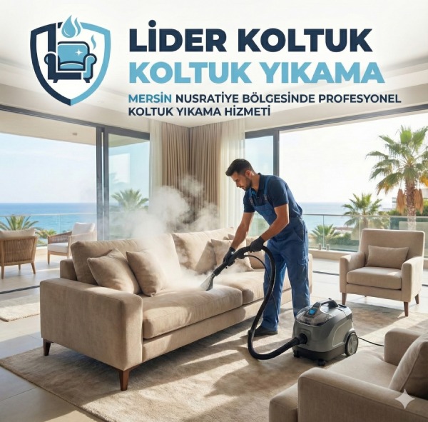 Mersin Nusratiye Mahallesi Profesyonel Koltuk Yıkama