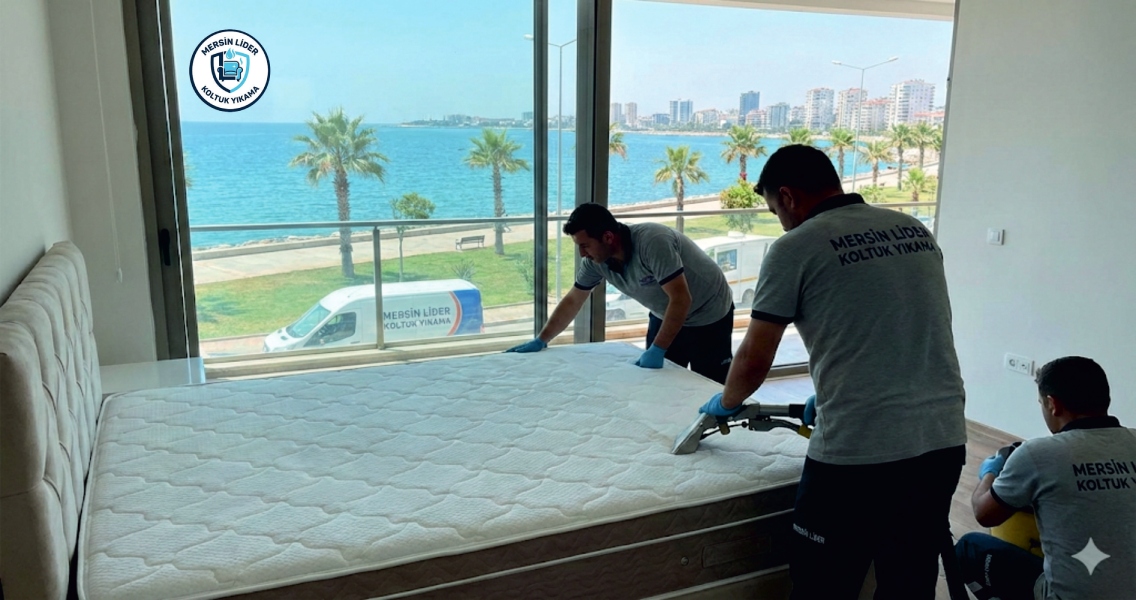 Mersin Akdeniz Bölgesi Profesyonel Yatak Yıkama Hizmeti