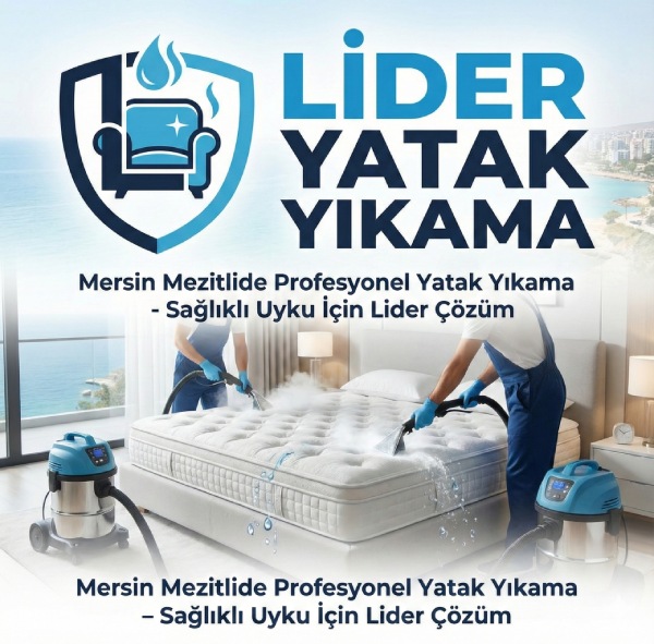 Mersin Mezitlide Profesyonel Yatak Yıkama Sağlıklı Uyku İçin Lider Çözüm