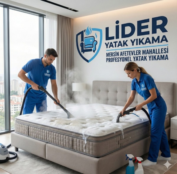 Mersin Afetevler Bölgesinde Profesyonel Yatak Yıkama Hizmeti