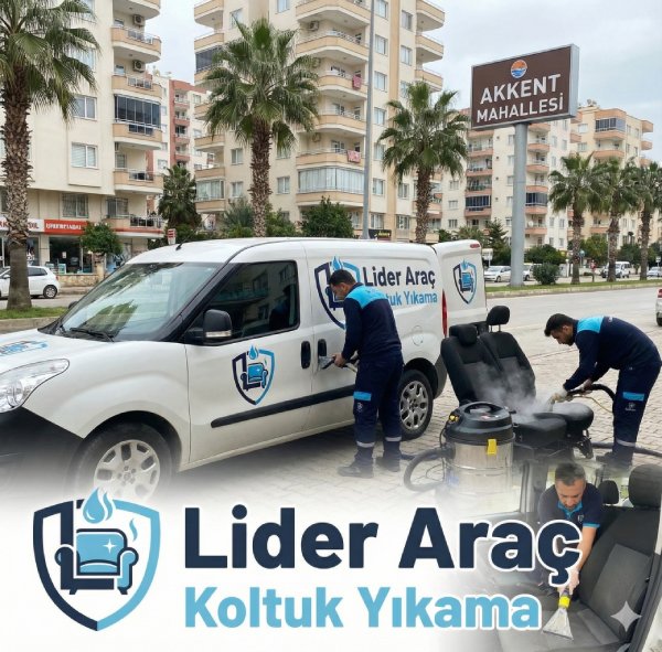 Mersin Akkent Bölgesinde Profesyonel Araç Koltuk Yıkama