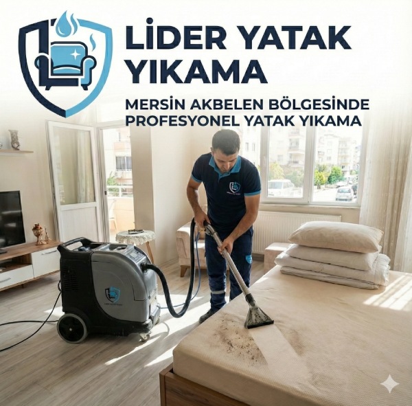 Mersin Akbelende Profesyonel Yatak Yıkama
