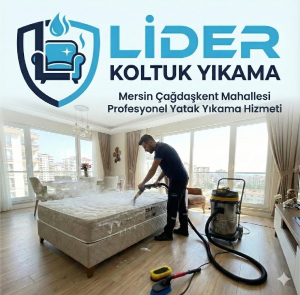 Mersin Çağdaşkent Profesyonel Yatak Yıkama Hizmeti