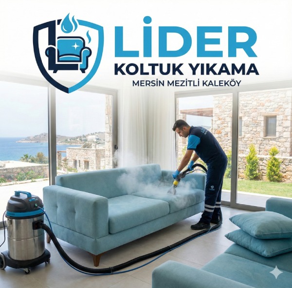 Mersin Mezitli Kaleköy Bölgesinde Profesyonel Koltuk Yıkama Hizmeti